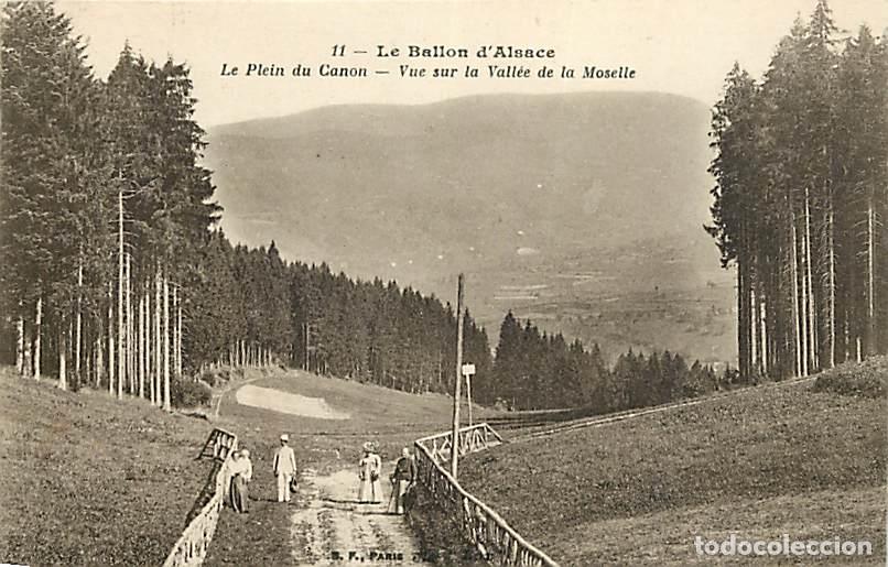 Postales: France - 88 - Le Ballon d'Alsace - Le Plein du Canon � Vue sur la 'Vall&eacute;e de la Moselle - Anim&eacute;e - O
