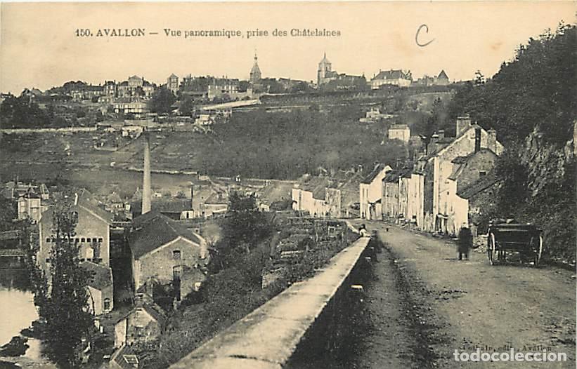 Postales: France - 89 - Avallon - Vue panoramique, prise des Ch&acirc;telaines - Anim&eacute;e - Carte Neuve - CPA - Voir S