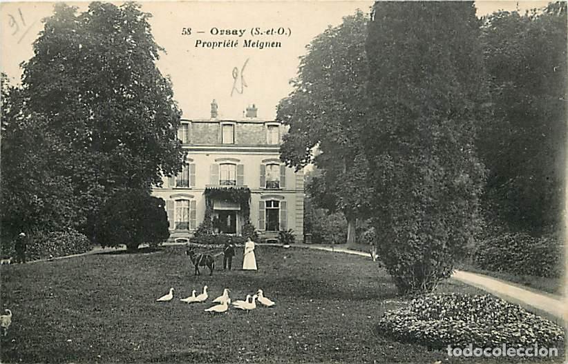 Postales: France - 91 - Orsay - Propri&eacute;t&eacute; Meignen - Anim&eacute;e - Canards - Anes - CPA - Voir Scans Recto-Verso