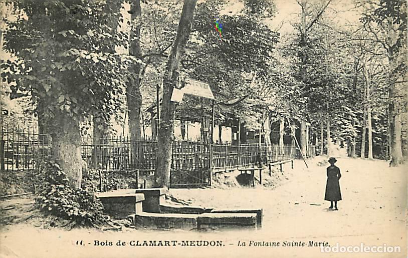 Cartes Postales: France - 92 - Clamart - Bois de Clamart-Meudon - La Fontaine Sainte Marie - Anim&eacute;e - CPA - Voir Scan