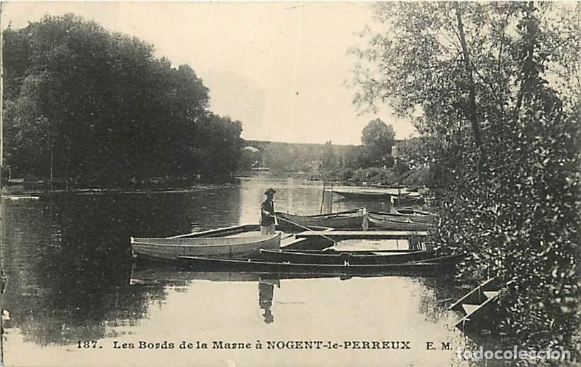 Postales: France - 94 - Nogent sur Marne - Les Bords de la Marne &agrave; Nogent Le Perreux - Anim&eacute;e - Correspondance