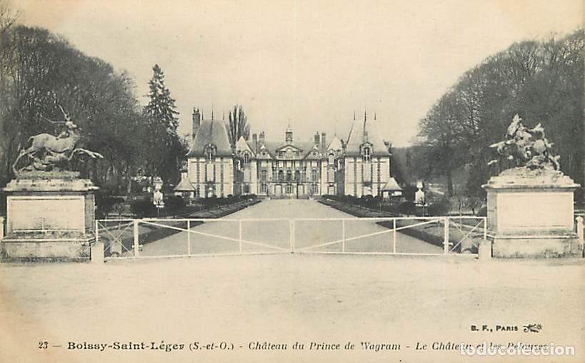 Postais: France - 94 - Boissy Saint L&eacute;ger - Ch&acirc;teau du Prince de Wagram - Le Ch&acirc;teau et les Pelouses - CPA -