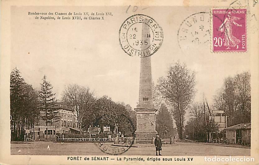 Postais: France - 94 - S&eacute;nart - For&ecirc;t de S&eacute;nart - La Pyramide, &eacute;rig&eacute;e sous Louis XV - Anim&eacute;e - CPA - Voir Sca