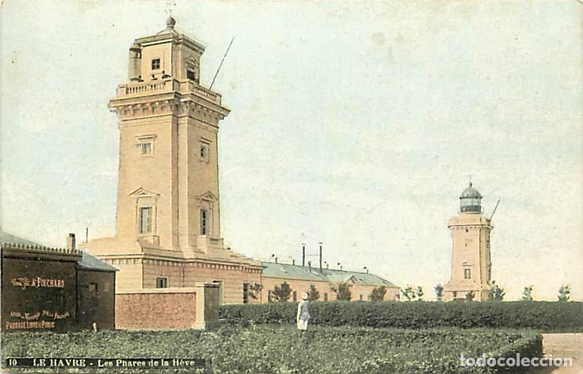 Postais: France - 76 - Le Havre - Les Phares de la H&egrave;ve - Art Peinture - Coloris&eacute;e - Correspondance - CPA - V