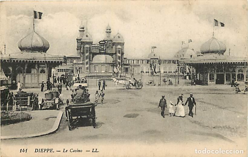 Postais: France - 76 - Dieppe - Le Casino - Anim&eacute;e - Automobiles - CPA - Voir Scans Recto-Verso