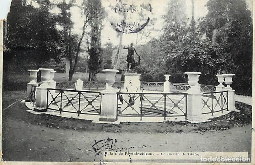 Postais: France - 77 - Fontainebleau - Le Bassin de Diane - Etat &eacute;corn&eacute;e - CPA - Voir Scans Recto-Verso