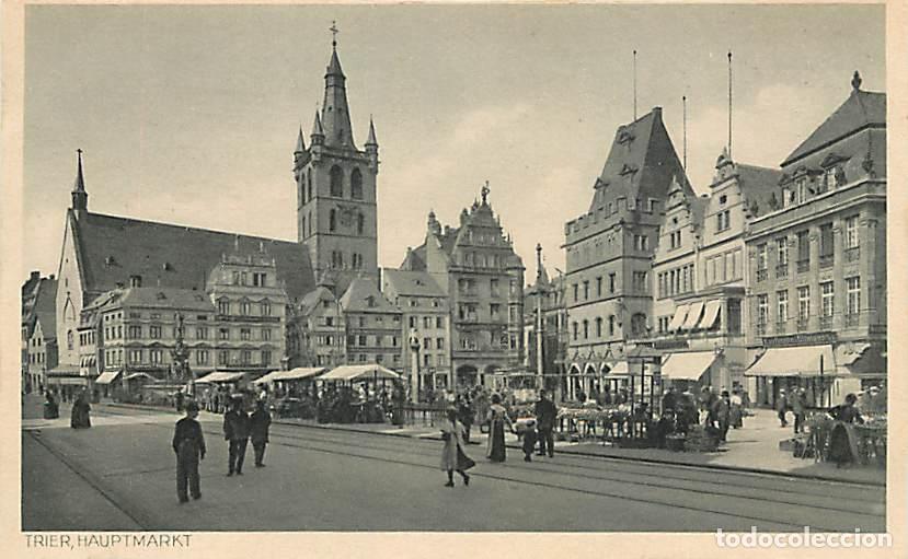 Postais: Allemagne - Trier - Tr&egrave;ves - Hauptmarkt - Anim&eacute;e - March&eacute; - Carte Neuve - CPA - Voir Scans Recto-Ver