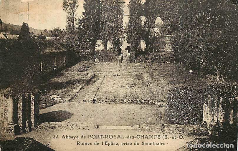 Cartes Postales: France - 78 - Magny les Hameaux - Abbaye de Port Royal des Champs - Ruines de l'Eglise, prise du San
