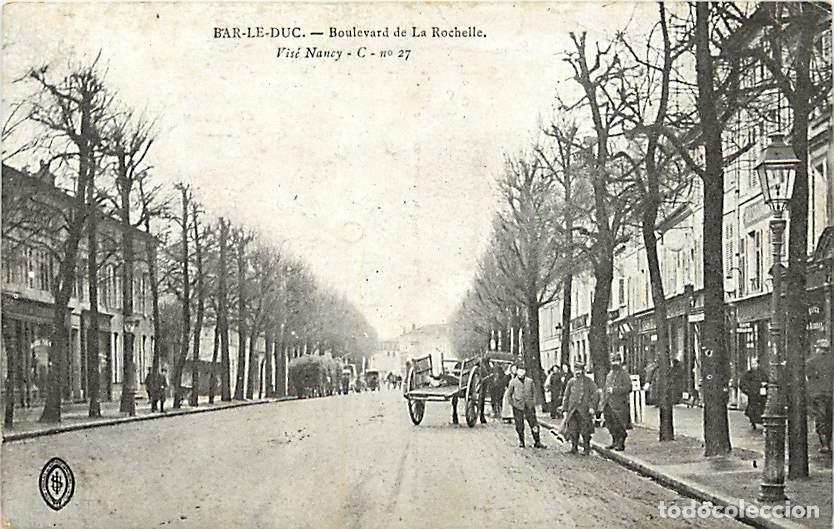 Cartoline: France - 55 - Bar le Duc - Boulevard de la Rochelle - Anim&eacute;e - Voyag&eacute;e en 1916 - CPA - Voir Scans Re