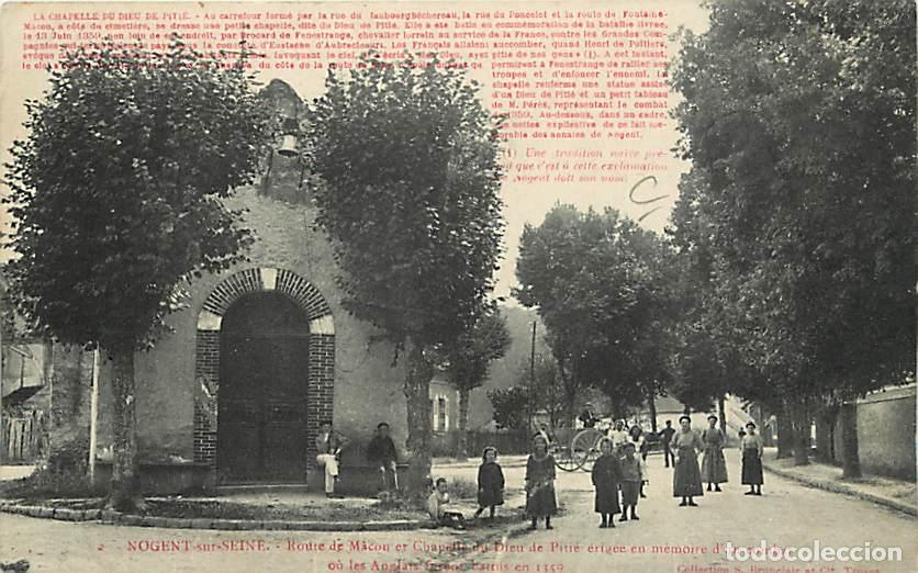 Cartoline: France - 10 - Nogent sur Seine - La Chapelle du Dieu de Piti&eacute; - Anim&eacute;e - CPA - Voir Scans Recto-Vers