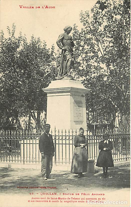 Cartoline: France - 11 - Quillan - Statue de F&eacute;lix Armand - Anim&eacute;e - Carte Neuve - CPA - Voir Scans Recto-Verso