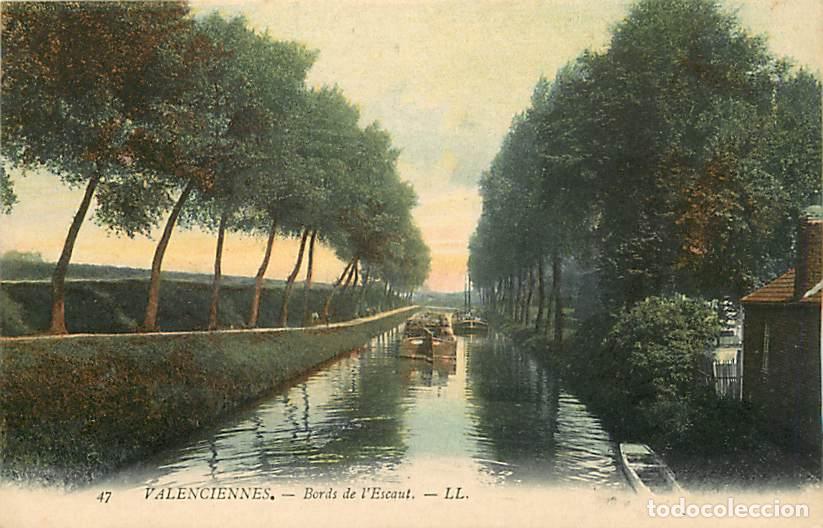 Cartoline: France - 59 - Valenciennes - Bords de l'Escaut - Coloris&eacute;e - Carte Neuve - CPA - Voir Scans Recto-Ve