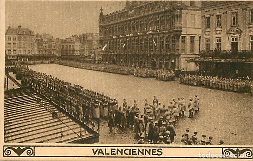Cartoline: France - 59 - Valenciennes - Revue de troupes allemandes - Soldats - Militaria - Carte Allemande - E