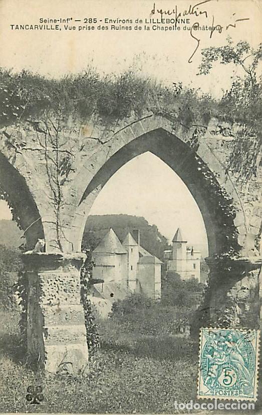 Postkarten: France - 76 - Tancarville - Vue prise des Ruines de la Chapelle du Ch&acirc;teau - CPA - Voir Scans Recto-