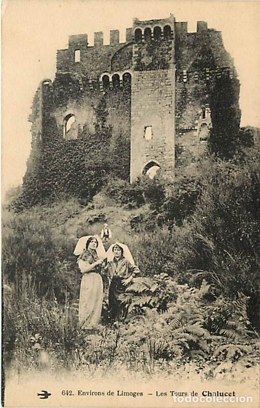 Postkarten: France - 87 - Chalucet - Les Tours de Chalucet - Anim&eacute;e - Folklore - CPA - Voir Scans Recto-Verso