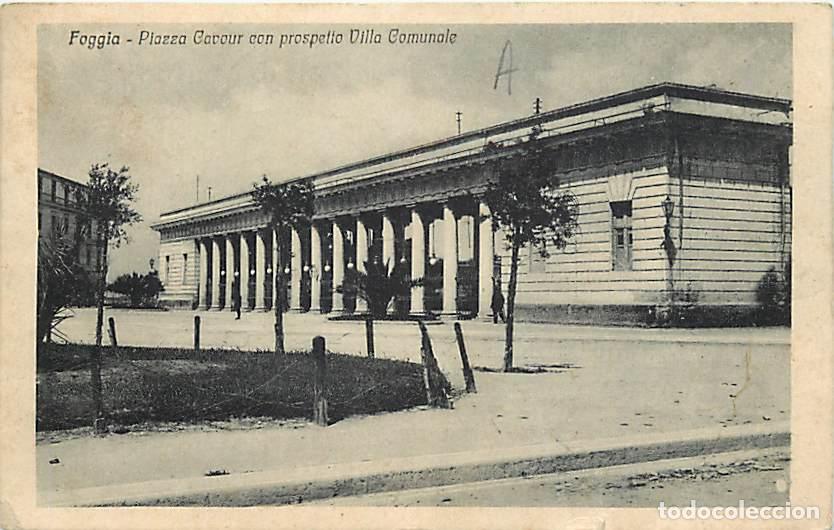 Postkarten: Italie - Foggia - Piazza Cavour con prospetto Villa Comunale - CPA - Voir Scans Recto-Verso
