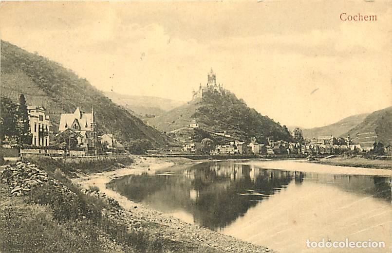 Postkarten: Allemagne - Cochem - Vue G&eacute;n&eacute;rale - Oblit&eacute;ration ronde de 1909 - Etat gros plis visibles - CPA - Voi