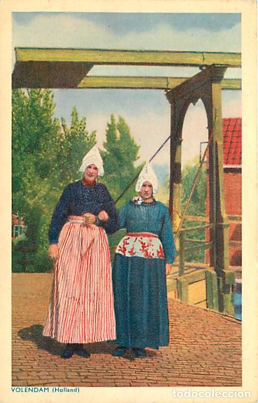 Postcards: Pays - Pays Bas - Volendam - Folklore - Coloris&eacute;e - CPA - Voir Scans Recto-Verso