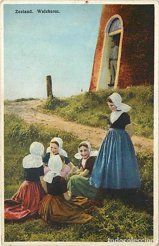 Postcards: Pays - Pays Bas - Walcheren - Folklore - Coloris&eacute;e - CPA - Voir Scans Recto-Verso