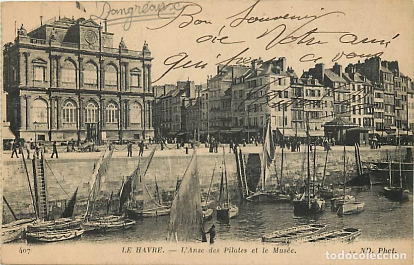 Postais: France - 76 - Le Havre - L'Anse des Pilotes et le Mus&eacute;e - Anim&eacute;e - Correspondance - CPA - Voir Scans
