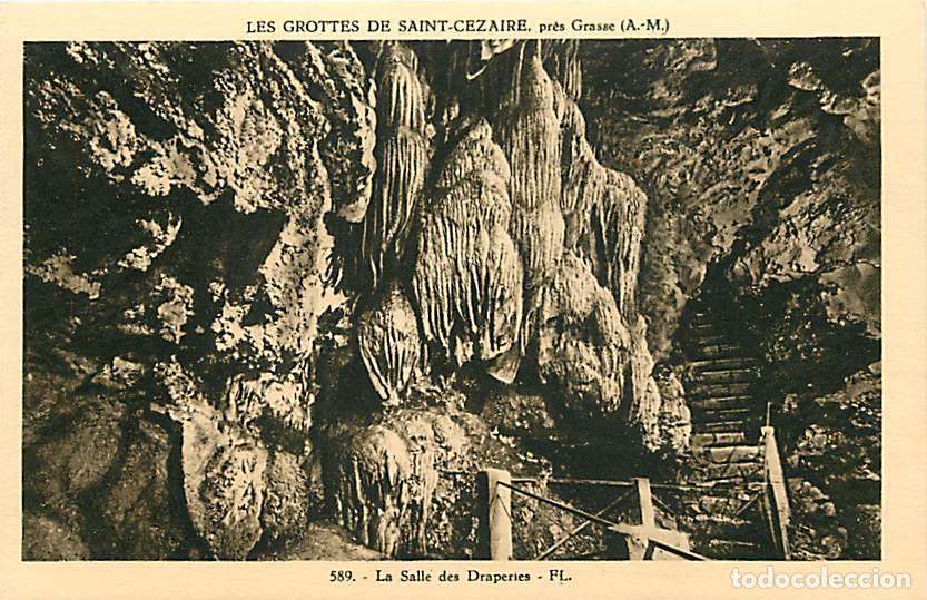 Postais: France - 06 - Saint C&eacute;zaire sur Siagne - Les Grottes de Saint C&eacute;zaire - La Salle des Draperies - Sp&eacute;