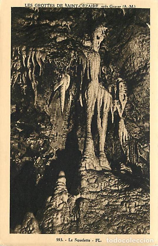 Postais: France - 06 - Saint C&eacute;zaire sur Siagne - Les Grottes de Saint C&eacute;zaire - Le Squelette - Sp&eacute;l&eacute;ologie -