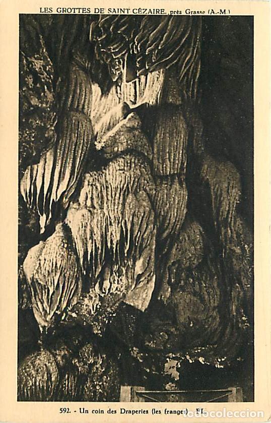 Postais: France - 06 - Saint C&eacute;zaire sur Siagne - Les Grottes de Saint C&eacute;zaire - Un coin des Draperies ( les