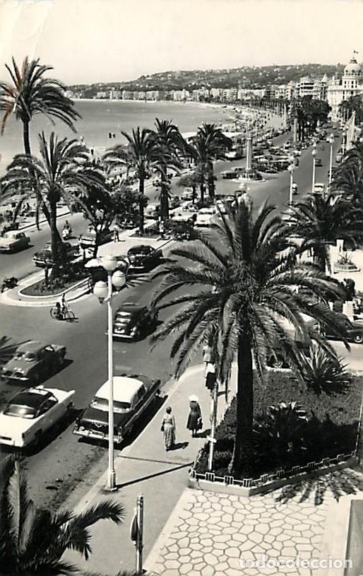 Postais: France - 06 - Nice - La Promenade des Anglais - Anim&eacute;e - Automobiles - CPSM format CPA - Etat pli vi