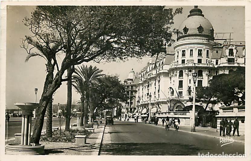 Cartes Postales: France - 06 - Nice - Hotel N&eacute;gresco - Anim&eacute;e - CPSM format CPA - Oblit&eacute;ration ronde de 1949 - Voir S