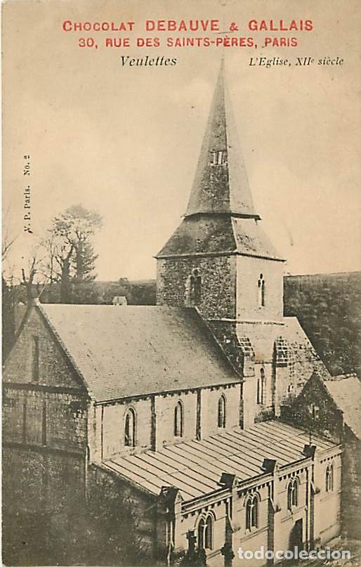 Cartes Postales: France - 76 - Veulettes - L'Eglise - Correspondance - CPA - Voir Scans Recto-Verso