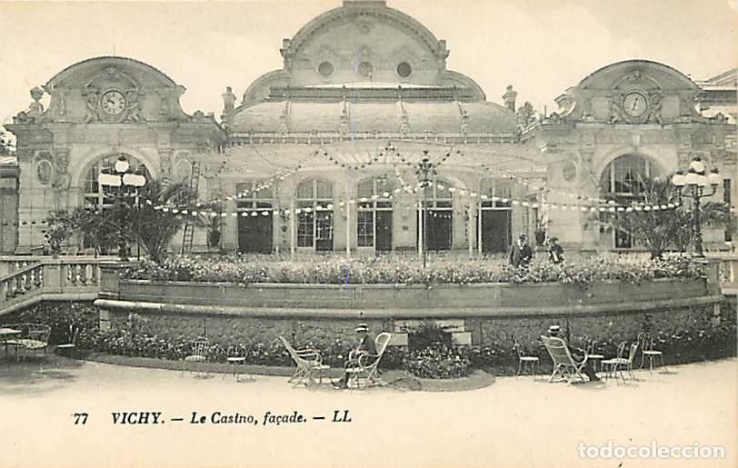 Postcards: France - 03 - Vichy - Le Casino , fa&ccedil;ade - Anim&eacute;e - CPA - Carte Neuve - Voir Scans Recto-Verso