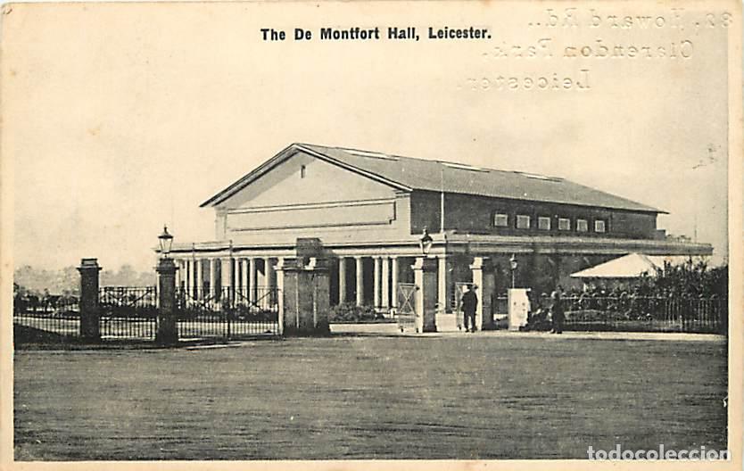 Postcards: Pays - Royaume-Uni - Leicester - The De Montfort Hall - Anim&eacute;e - CPA - Voyag&eacute;e en 1936 - Voir Scans