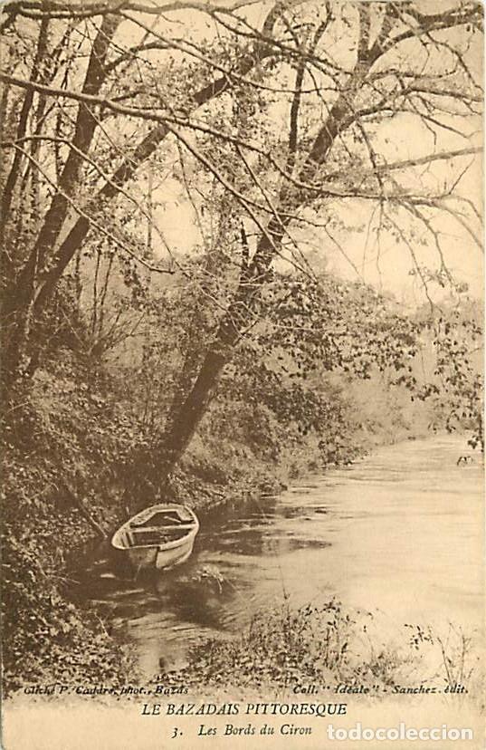 Postales: France - 33 - Gironde - Le Bazadais pittoresque - Les Bords du Giron - CPA - Oblit&eacute;ration ronde de 1