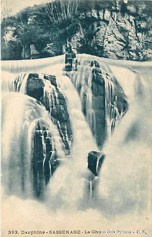 Postcards: France - 38 - Sassenage - La Chute des Prises - Correspondance - CPA - Voir Scans Recto-Verso