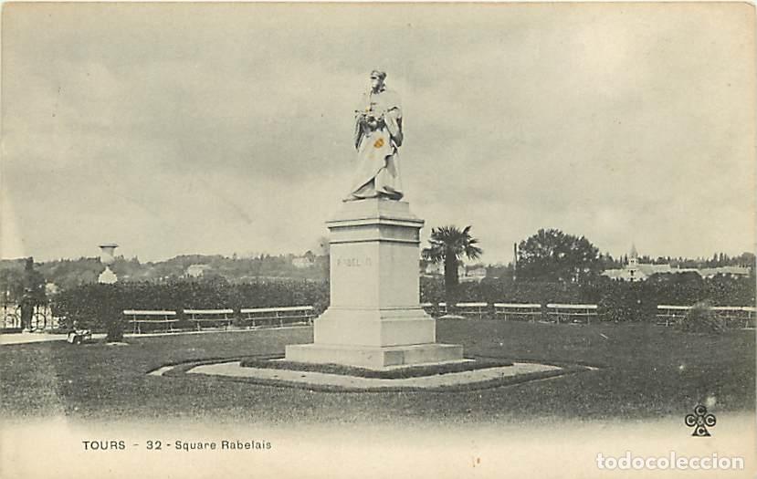 Postcards: France - 37 - Tours - Square Rabelais - Pr&eacute;curseur - CPA - Voir Scans Recto-Verso