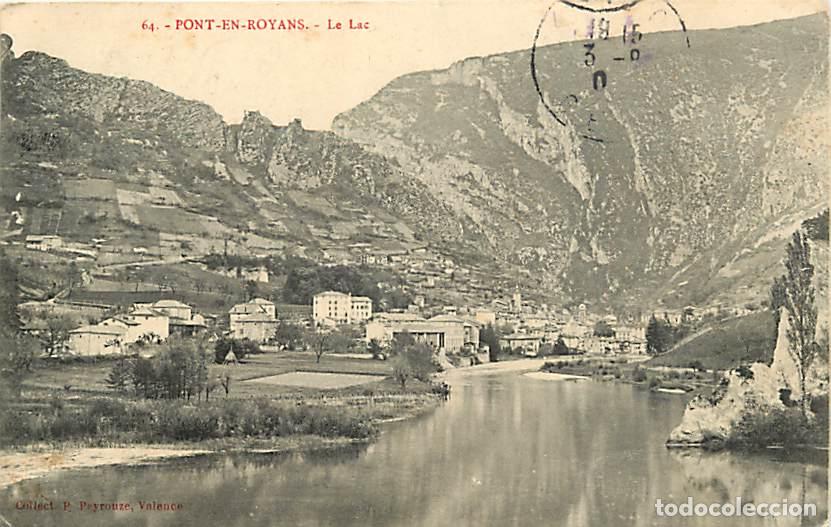 Postcards: France - 38 - Pont en Royans - Le Lac - CPA - Oblit&eacute;ration ronde de 1907 - Voir Scans Recto-Verso