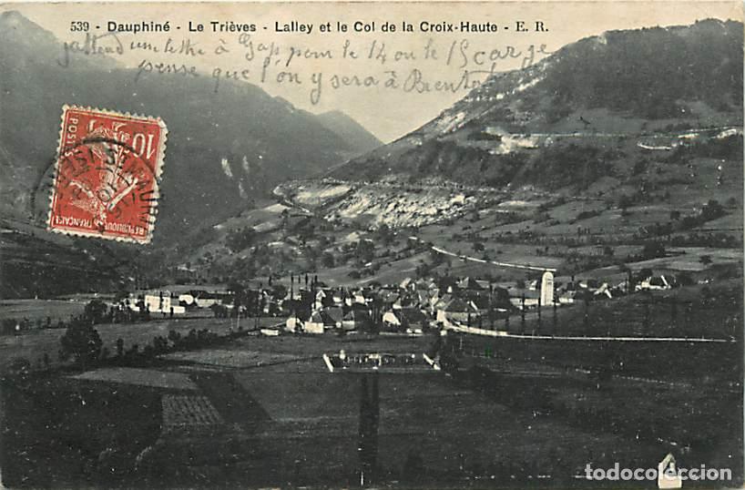 Postcards: France - 38 - Lalley - Vue G&eacute;n&eacute;rale - Le Tri&egrave;ves - Lalley et le Col de la Croix-Haute - Correspondan