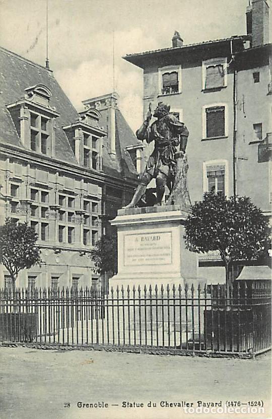 Cartes Postales: France - 38 - Grenoble - Statue du Chevalier Bayard - CPA - Voir Scans Recto-Verso