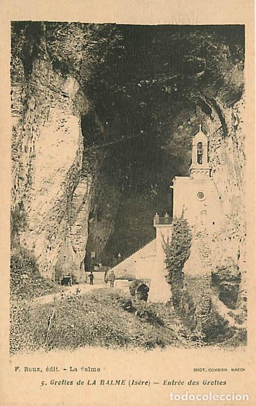 Cartes Postales: France - 38 - La Balme les Grottes - Entr&eacute;e des Grottes - Anim&eacute;e - CPA - Voir Scans Recto-Verso