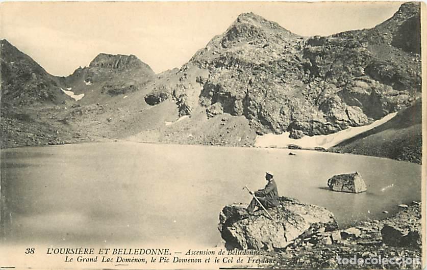 Cartes Postales: France - 38 - Massif de Belledonne - Ascension de Belledonne - Le Grand Lac Dom&eacute;non, le Pic Domenon