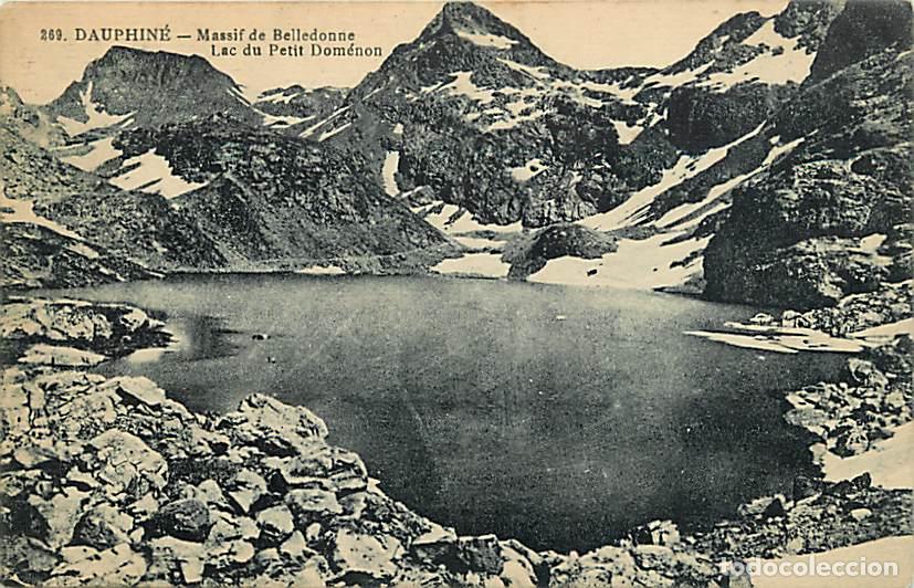 Cartes Postales: France - 38 - Massif de Belledonne - Lac du Petit Dom&eacute;non - Correspondance - CPA - Oblit&eacute;ration rond