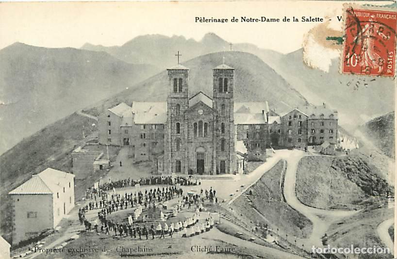 Postcards: France - 38 - La Salette - P&egrave;lerinage de Notre-Dame de la Salette - Correspondance - CPA - Oblit&eacute;rat