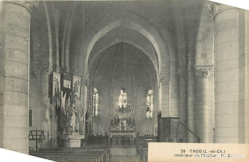 Postcards: France - 41 - Troo - Int&eacute;rieur de l'Eglise - CPA - Voir Scans Recto-Verso