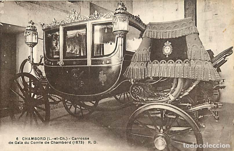 Postcards: France - 41 - Chambord - Carrosse de Gala du Comte de Chambord - CPA - Voir Scans Recto-Verso