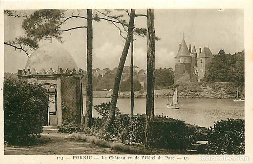 Postkarten: France - 44 - Pornic - Le Ch&acirc;teau vu de l'H&ocirc;tel du Parc - CPA - Voir Scans Recto-Verso