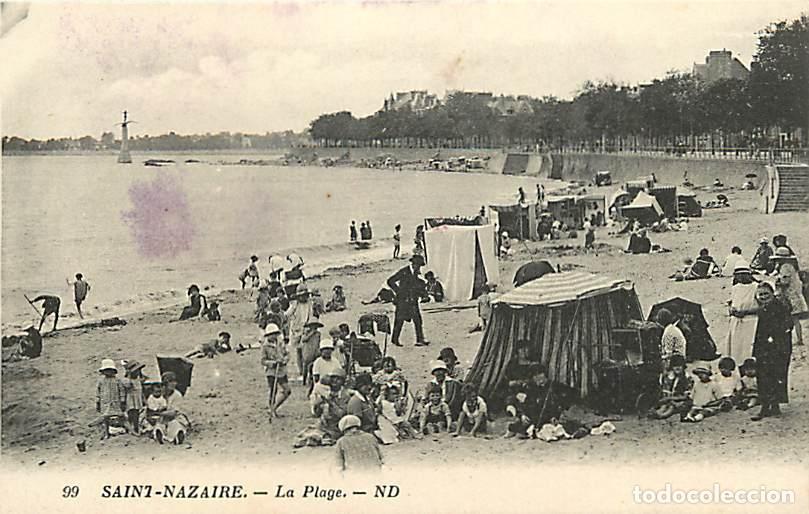 Postais: France - 44 - Saint Nazaire - La Plage - Anim&eacute;e - CPA - Voir Scans Recto-Verso