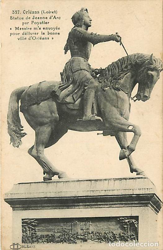 Postais: France - 45 - Orl&eacute;ans - Statue de Jeanne d'Arc - CPA - Voir Scans Recto-Verso
