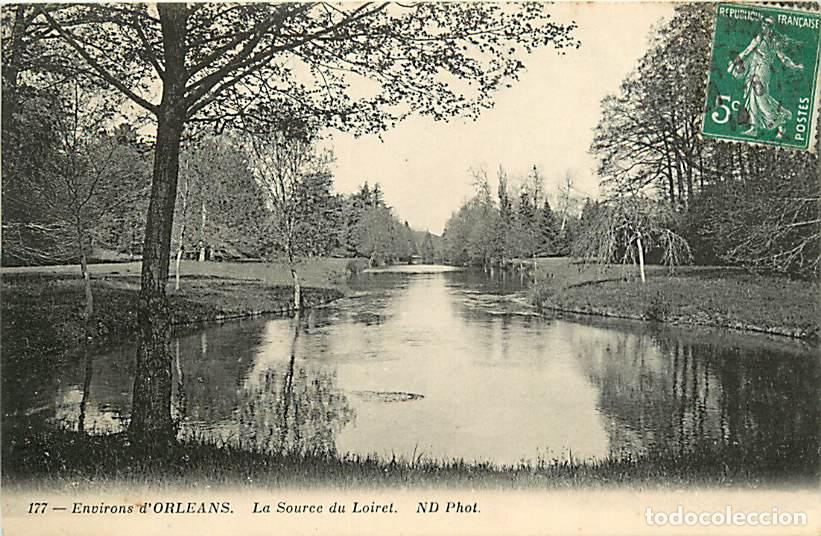 Cartoline: France - 45 - Orl&eacute;ans - La Source du Loiret - CPA - Oblit&eacute;ration ronde de 1914 - Voir Scans Recto-Ve