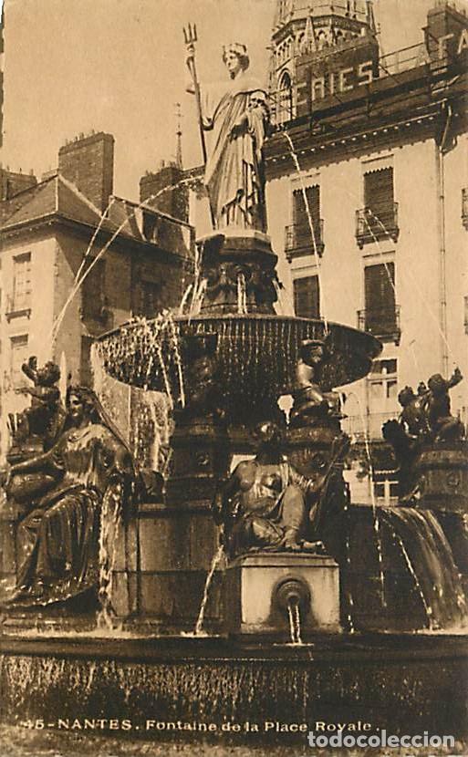 Postcards: France - 44 - Nantes - Fontaine de la Place Royale - CPA - Voir Scans Recto-Verso