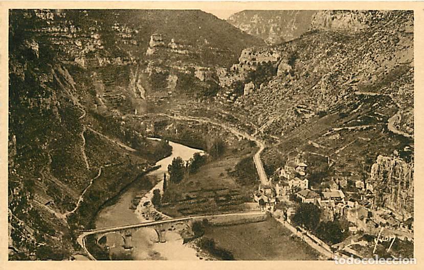 Cartoline: France - 48 - Les Gorges du Tarn - La Mal&egrave;ne - Le Village et le Tarn - CPA - Carte Neuve - Voir Scan